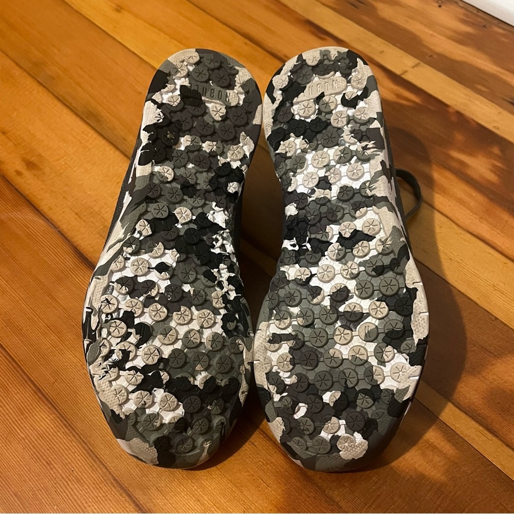 NoBull Outwork Super Fabric Gray/ Black Athletic Trainer, Camo Sole, M- 7.5, W-9 - Picture 9 of 10
